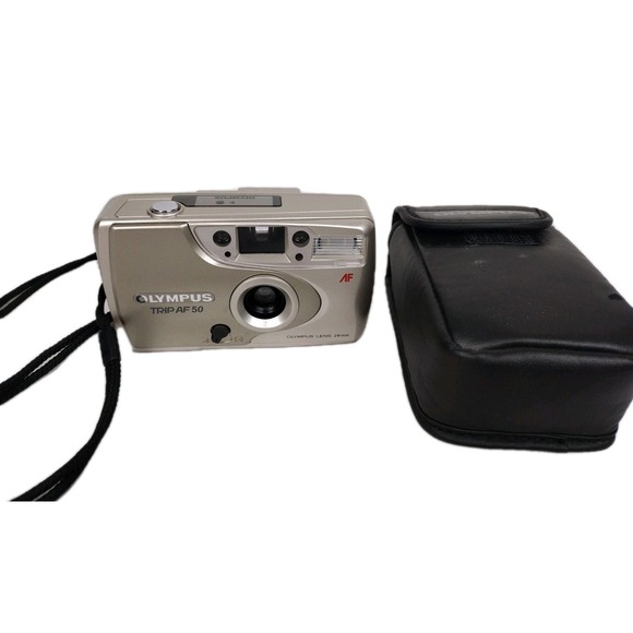 Olympus Trip 50 AF QD 35mm Point & Shoot Film Camera [Untested]